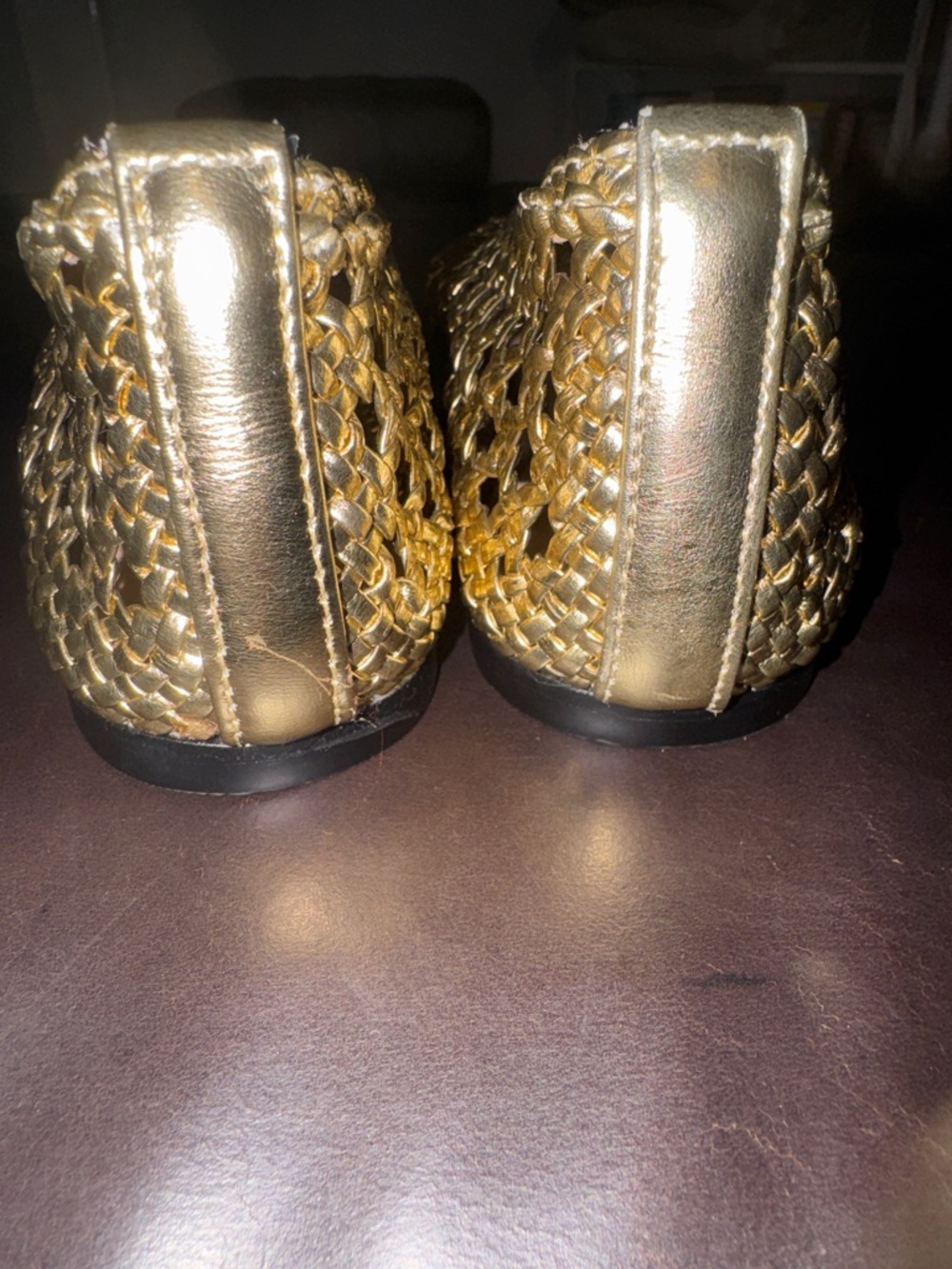 J Crew Gold Woven Ballet Flats - Women
Size 7 - Picture 5 of 7